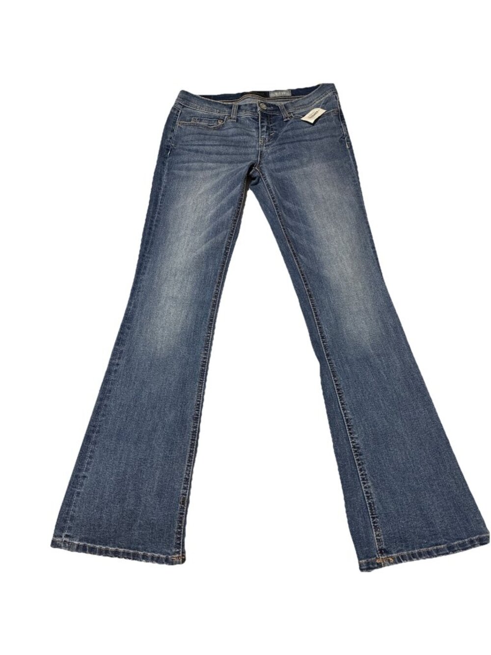 Aeropostale Womens Curvy Bootcut Jeans 4 Short Blue Denim Pants New With Tag NWT